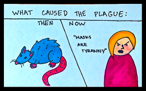 What Caused the Plague: Then and Now