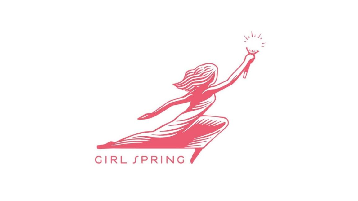 Girlspring logo on white background